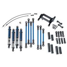 Kit de elevaci   n de brazo largo Traxxas 8140X TRX-4 azul