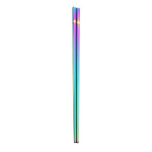 PAPEL & QUARTZ Hashis Holográficos Iridescentes em Aço Inoxidável