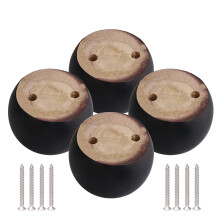 4kpl 40mm korkeus ruskea eukalyptuspuu pyre nuttura huonekalujalat sohvakaappi sohvan jalat