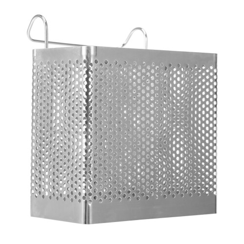Stainless Steel Tableware Drainer with Hooks Kitchen Utensil(A) 1