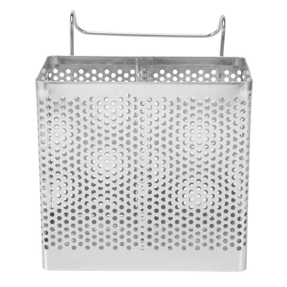 Sin Marca/Genérico - Stainless Steel Tableware Drainer With Hooks Kitchen Utensil(A)