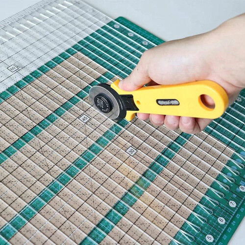 Régua de costura, régua de corte de tecido, suprimentos para quilting, ferramentas faça você mesmo, 6 polegadas 2
