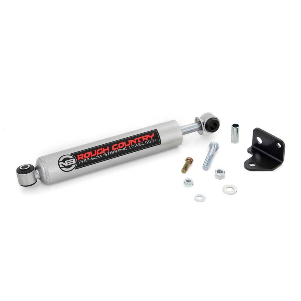 Rough Country N3 Steering Stabilizer For 2007-2018 Jeep Wrangler Jk - 8730630 843030146832