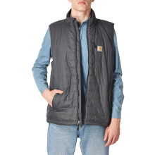 Carhartt Mens Rain Defender Relaxed Fit Lightweight Insulated Vest Work Utility Outerwear, Shadow, XX-Large US