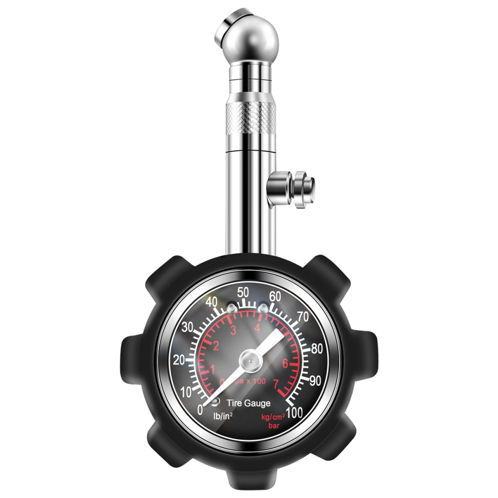 Car 100Psi Multi-Function Tire Pressure Gauge Tire 4852629040600