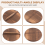 Kitchen Multi-Functional Wooden Pot Cover Handle Pan Lid 26cm 7