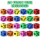 Set de dés en mousse colorée ArtCreativity - Pack de 24 - 1,5 pouces - Dés colorés 2