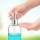 Dispensador de sabonete em vidro transparente 6