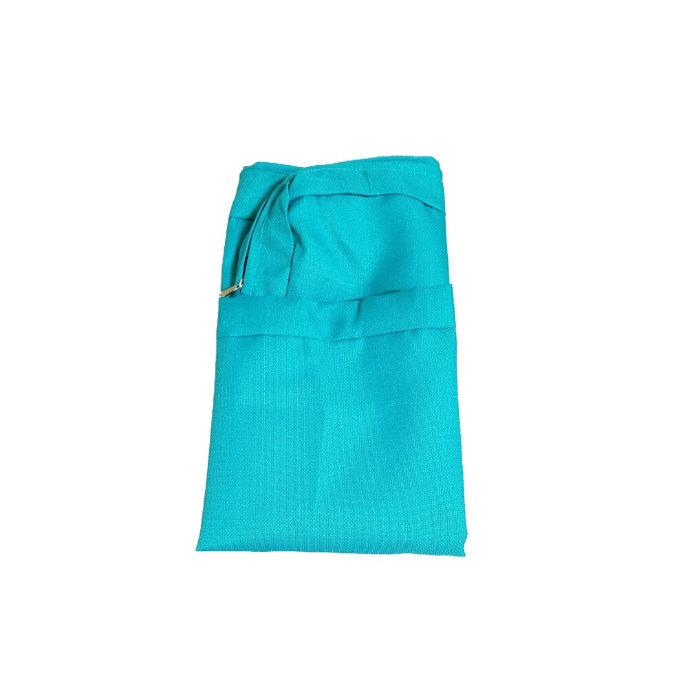 Housses de coussin de patio QQbed pour salon d'ext   rieur     assise profonde (24 x 22 bleu sarcelle)
