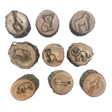 Animal Tracks Stamps Mould Muddy Ground Snowfield Step Print
