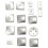 Inner Door Armrest Window Switch Button Trim Cover Sticker for 1