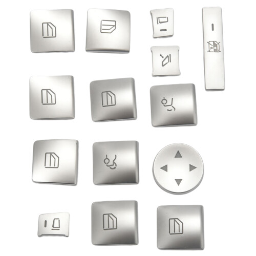 Inner Door Armrest Window Switch Button Trim Cover Sticker for