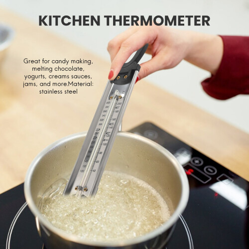 Thermometer für Süßigkeiten/Gelee/Frittiergut, Edelstahl 1