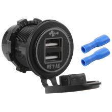 5V 4.8A Dual Usb Charger Socket Adapter Power Socket