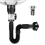 Bathroom Sink Drain Kit with Flexible Expandable P-Trap Sink 2