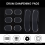 28Pcs Drum Dampeners Gel Pads Silicone Drum Silencers 5