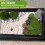 32PCS 5 Size Rocks Decorative Green Moss Balls 6