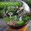 32PCS 5 Size Rocks Decorative Green Moss Balls 7
