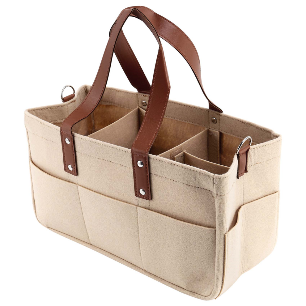 Organisateur de couches pour bébé - Panier de rangement portable pour baby shower