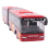 Kinder Diecast Modelbus Auto Speelgoed Pull Back Speelgoed Rood 6