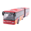Kinder Diecast Modelbus Auto Speelgoed Pull Back Speelgoed Rood 7