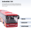 Kinder Diecast Modelbus Auto Speelgoed Pull Back Speelgoed Rood 2