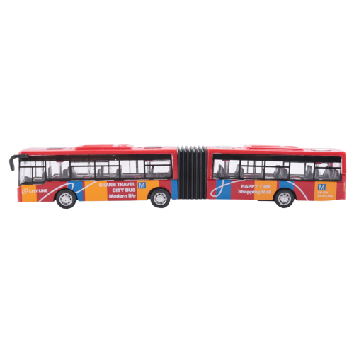 Kinder Diecast Modelbus Auto Speelgoed Pull Back Speelgoed Rood