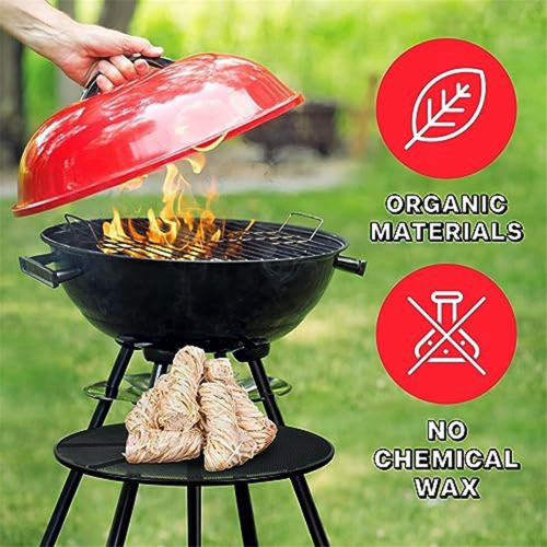 pour cheminée, barbecue, gril, feux de camp, poêle à bois 2