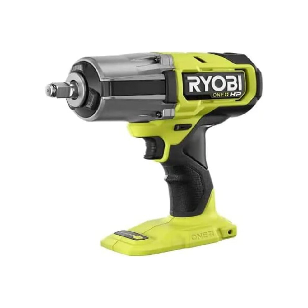 RYOBI - ONE+ HP 18V Brushless Cordless 4-Mode 1/2 in. High Torque Impact Wrench (Tool Only) - PBLIW01B