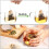 300PCS Tea Filter Bags,Disposable Paper Tea Bag with Drawstring Paper 4
