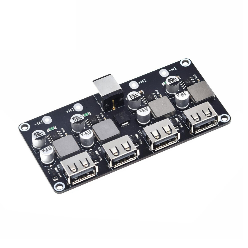 Carte de chargeur rapide USB QC3.0 QC2.0, convertisseur CC-CC 4 ports USB