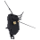 23mm Quartz Pendulum Clock Movement Mechanism with Clock Hands Kits 3