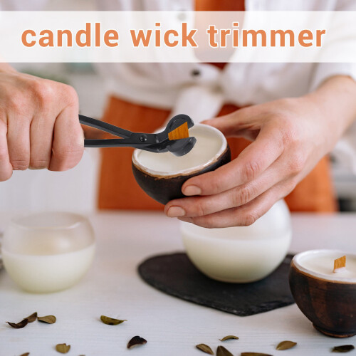 Premium Κερί Wick Trimmer -Ανοξείδωτο ατσάλι - Ωραία δώρα για κερί 1
