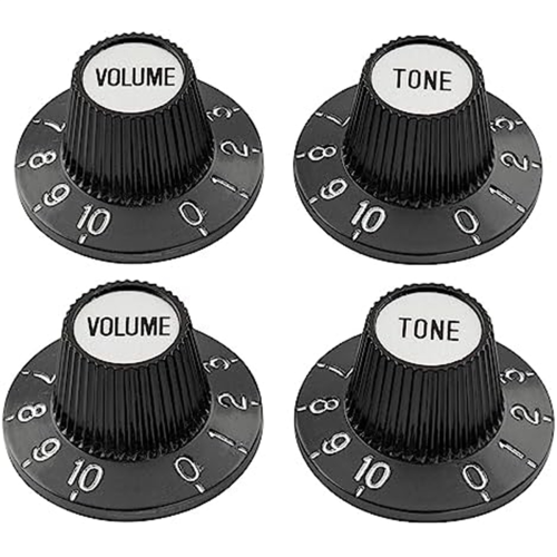 Tone Volume Control Knobs for Guitar Bass Amplifier Effect Pedal