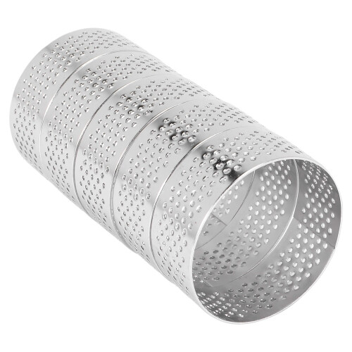 Stainless Steel Perforated Tart Ring, Perforated Cake Mousse Ring 1