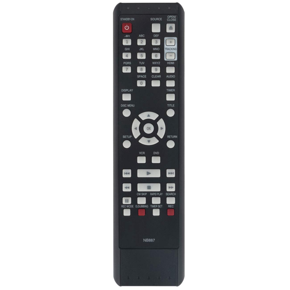 Nb887ud Remote Control For Dvd Vcr Combo Player Zv427mg9a 4852629048323