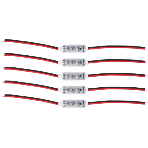 5 x 12V Wired Control Module with Strobe Flash For LED Strip/Bulbs 1