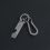 TC4 Titanium Alloy Crowbar Bottle Opener Graduated Scale Wrench Tools 6