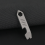 TC4 Titanium Alloy Crowbar Bottle Opener Graduated Scale Wrench Tools 3