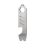 TC4 Titanium Alloy Crowbar Bottle Opener Graduated Scale Wrench Tools 2