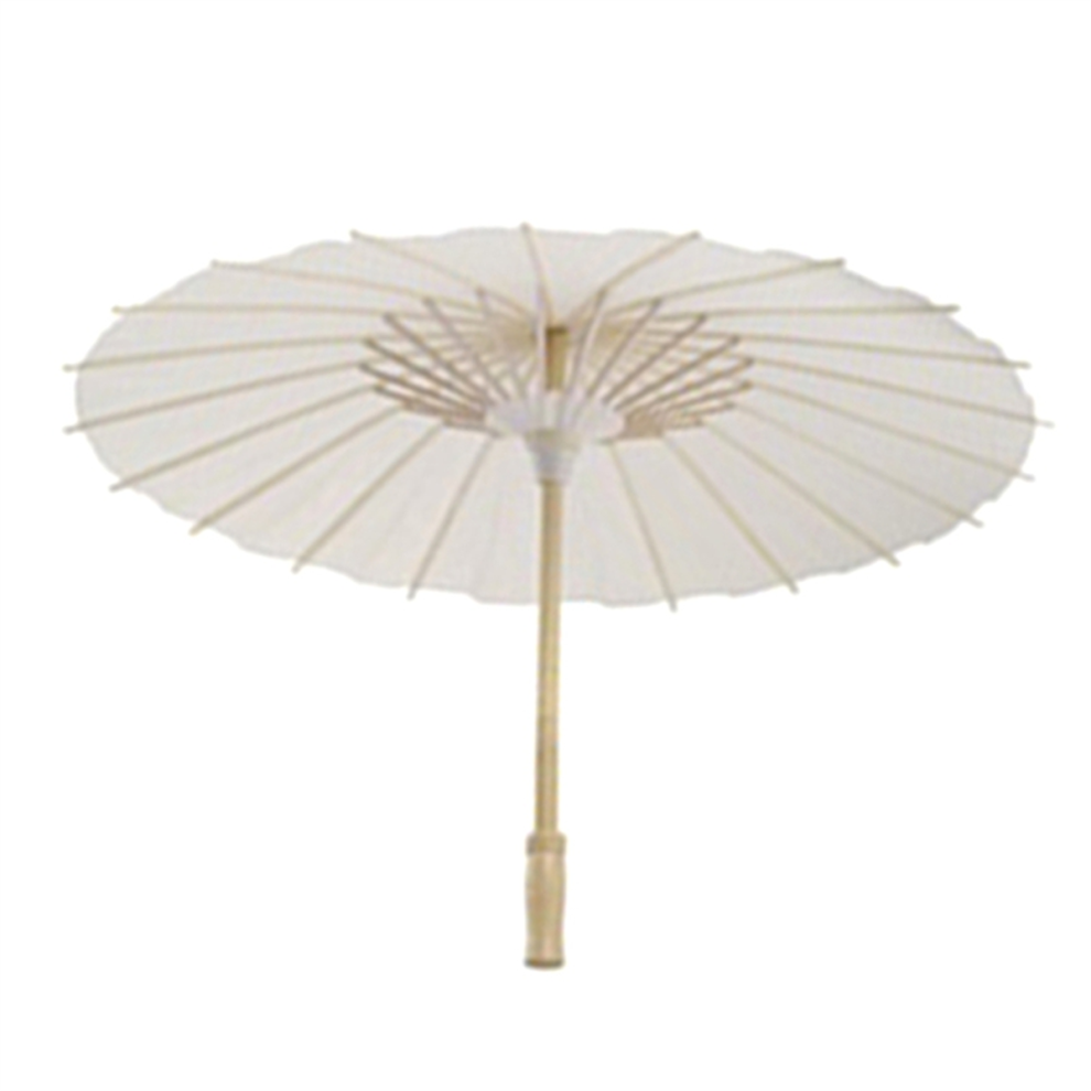 Parasol de plage en papier blanc, accessoire de photographie à faire soi-même
