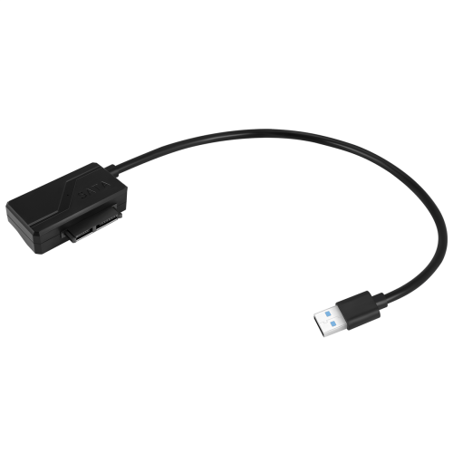USB 2.0 to Mini Sata II 7+6 13Pin Adapter Converter Cable 2