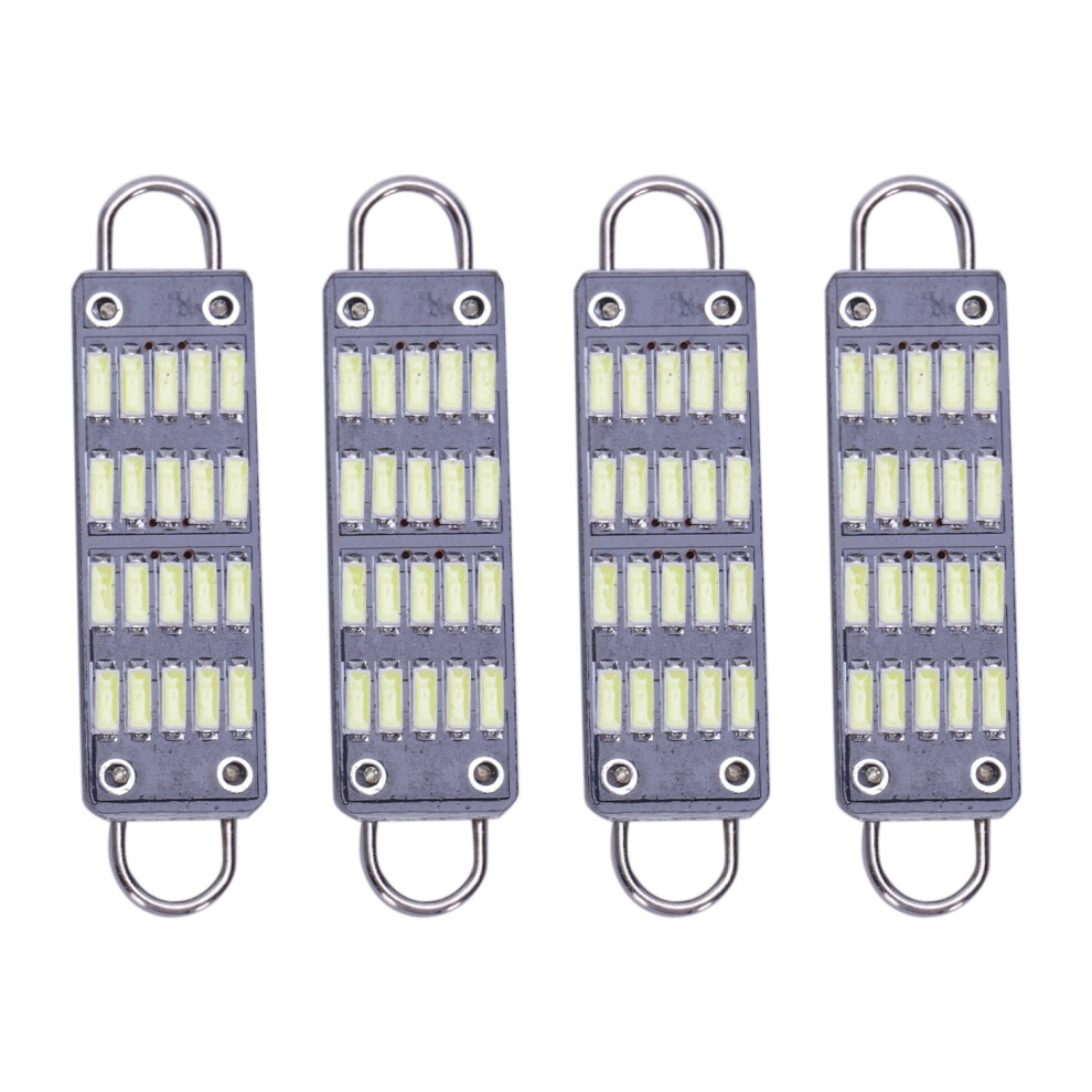 Bulb 44Mm Bright Festoon Led Bulb,20 Smd Rigid Loop 1.73 Inch White 4852629074308