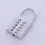 Anti-theft Button Combination Padlock Digit Password Lock Zinc Alloy 4