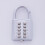 Anti-theft Button Combination Padlock Digit Password Lock Zinc Alloy 1