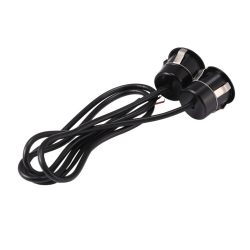 2pcs LED Eagle Eye Backup Light White Light 9W black 1