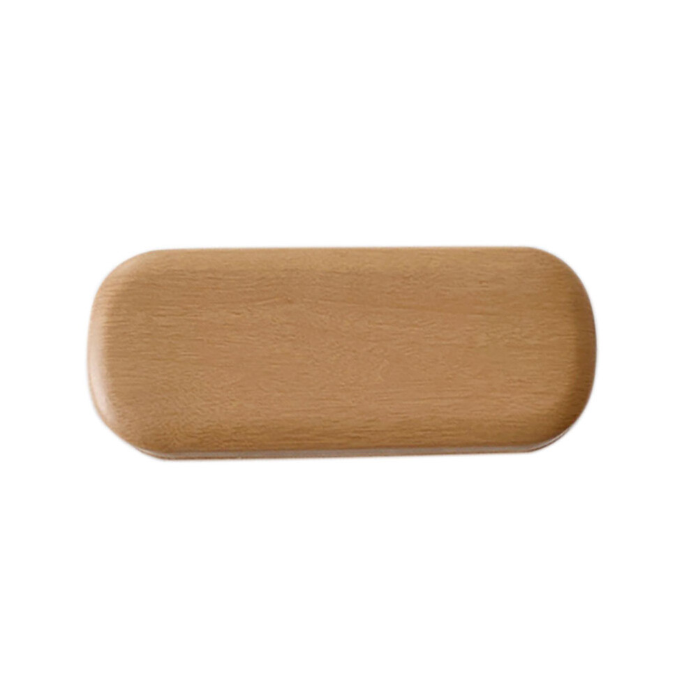 Portable Spectacle Reading Glasses Sunglasses Storage Case-Light Wood