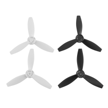 4 hélices de rechange pour drone Parrot Bebop 2, noir et blanc