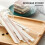 100Pcs 5.5 polegadas Coffee Stirrers Sticks - Madeira Natural Ecológica 4