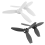 4 hélices de rechange pour drone Parrot Bebop 2, noir et blanc 2